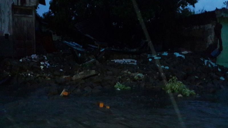 Bañado de Ovanta bajo el agua