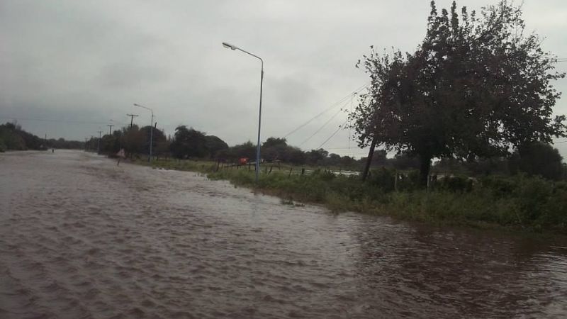 Personal policial trabaja fuertemente en las zonas afectadas