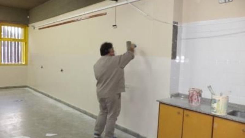 Mejoran la infraestructura escolar en Santa María