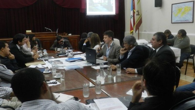 Se expuso los alcances de la obra de la plaza 25 de Mayo