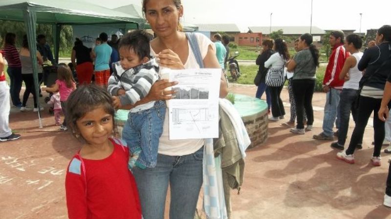 “Vamos a poder tener nuestro hogar y vivir tranquilos”