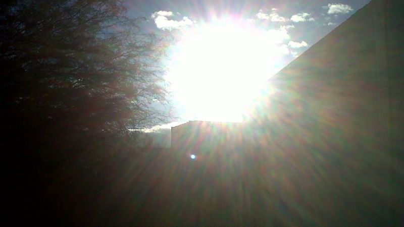 Ya en el atardecer catamarqueño, apareció el sol