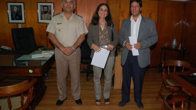 El secretario de Ambiente visitó a Gendarmería y Policía Vial