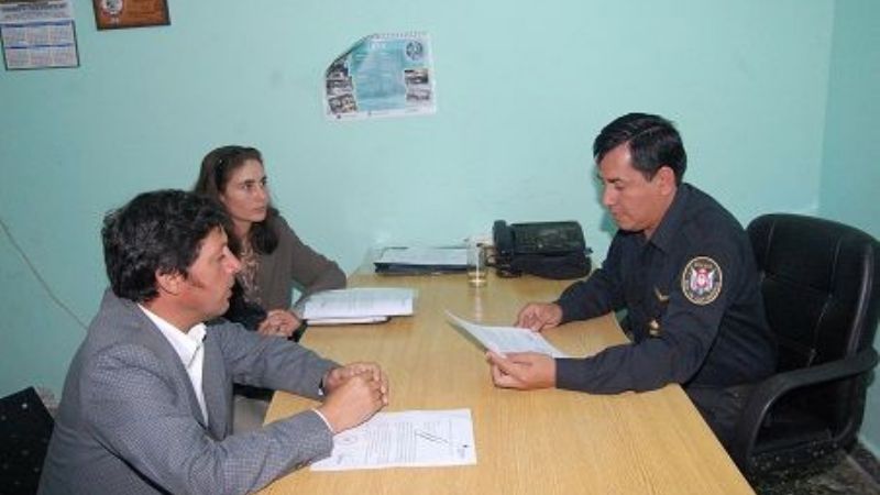 El secretario de Ambiente visitó a Gendarmería y Policía Vial