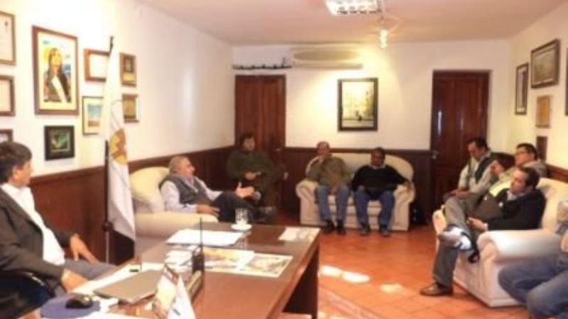 Octavio Gutiérrez visitó a Andersch