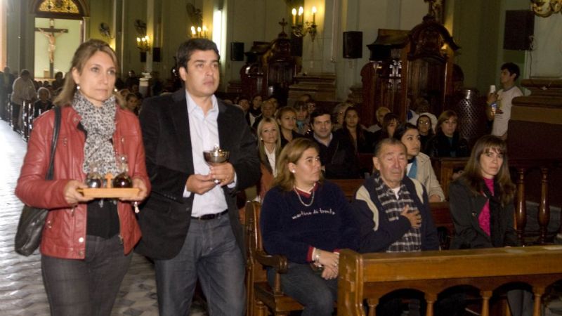 Los trabajadores Cultura homenajearon a la Virgen del Valle