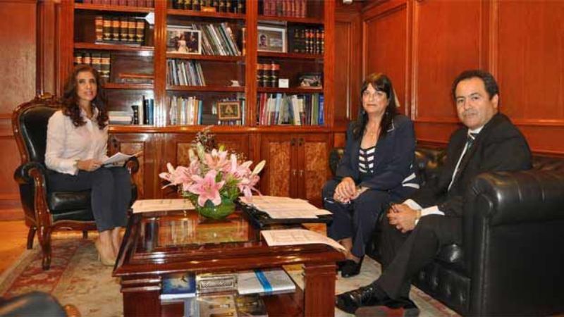 Moreta se reunió con la gobernadora de Santiago del Estero