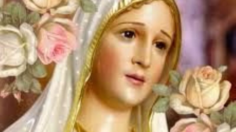 Misa en honor a la Virgen de Fátima en Villa Parque Chacabuco