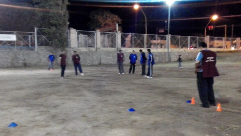 Primera jornada del taller de capacitación para fútbol infantil y femenino