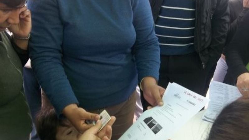 Más de un centenar de familias recibieron órdenes de materiales gratis