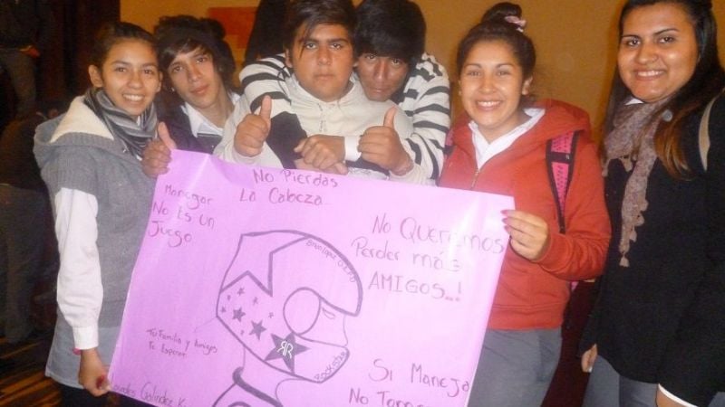 En seguridad vial, la palabra es de los jóvenes