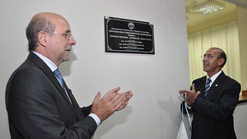 Inauguraron las obras de ampliación en la Facultad de Tecnología