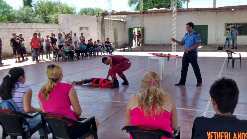 Las Brigadas Verdes siguen trabajando en el interior provincial