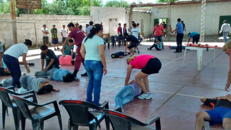 Las Brigadas Verdes siguen trabajando en el interior provincial