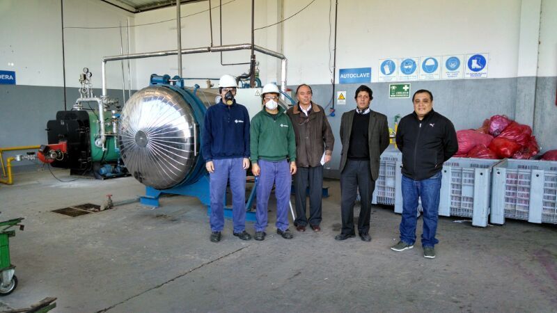 Visita a la Planta de Residuos Patogénicos