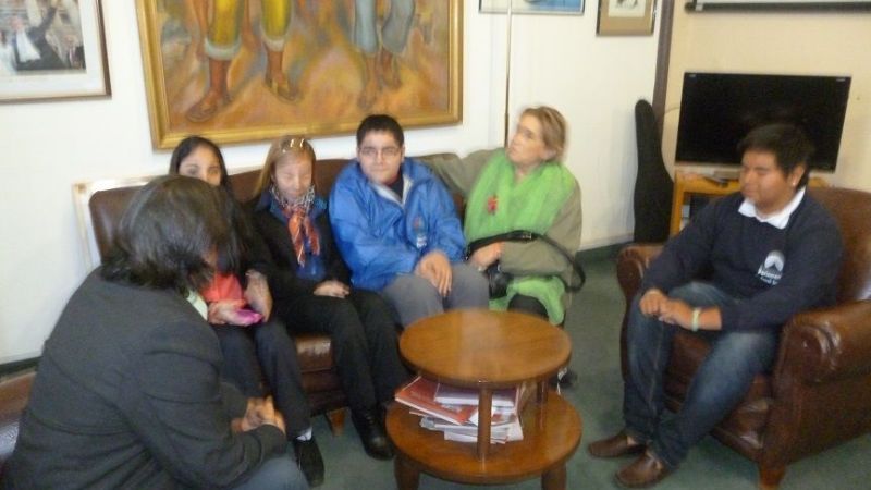 Alumnos catamarqueños sesionaron en el Congreso de la Nación