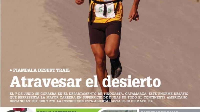 El Fiambalá Desert Trail se promociona en Diario Ole