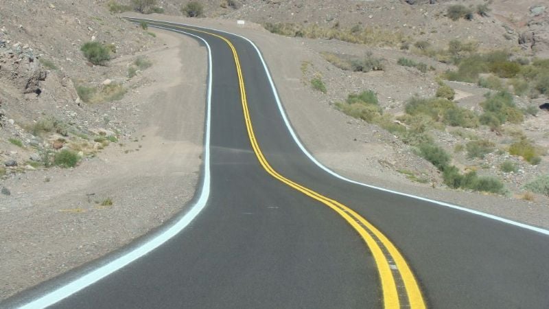 Culminó la obra de repavimentación entre Fiambalá y el límite con Chile