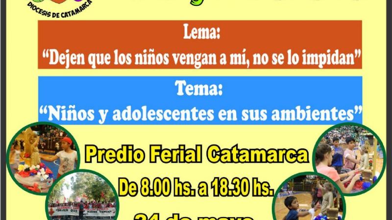 Encuentro Diocesano reunirá a niños y adolescentes de toda la diócesis
