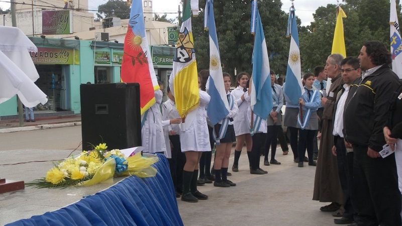 Homenajes a Fray Mamerto Esquiú en Recreo y El Suncho