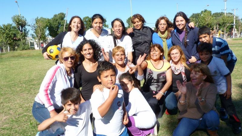 Chicos participaron de una jornada integradora