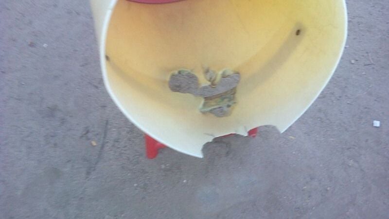 Estados deplorables de los juegos infantiles en las plazas