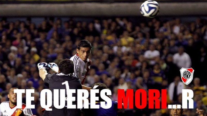 River ya festeja con los "clasicos" afiches