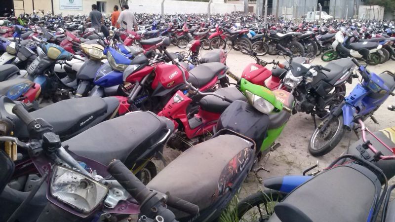 Denunció que le robaron la moto, pero del Corralón Municipal