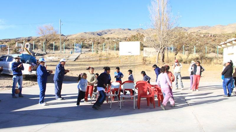 El Deporte en tu Barrio llegó a la zona serrana