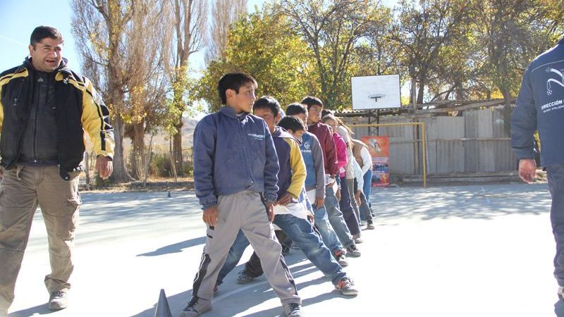 El Deporte en tu Barrio llegó a la zona serrana