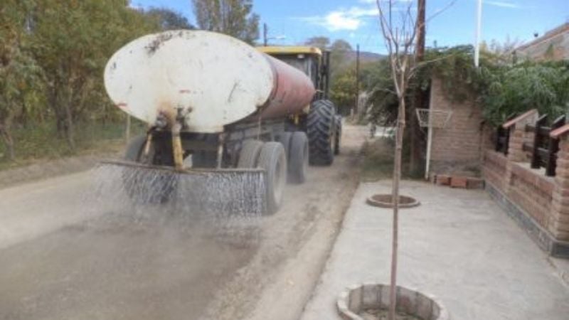 Plan de mantenimiento de caminos en Santa María