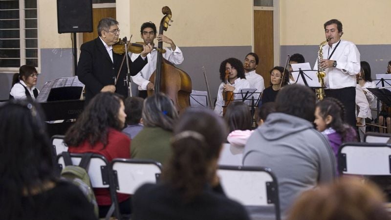 "Esperando el 25 de Mayo", concierto didáctico de la Orquesta de Desarrollo Musical