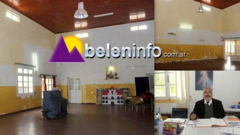 Refaccionan Escuela N° 6 “Fray Mamerto Esquiú” de Belén