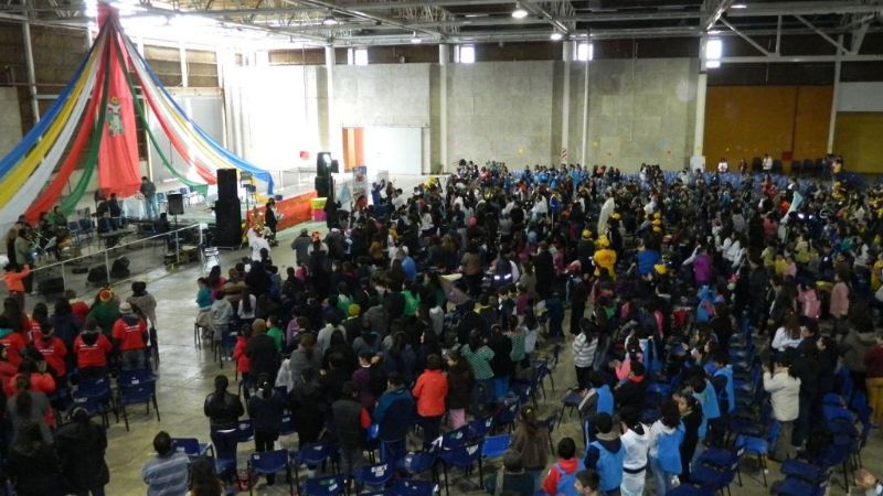 Alrededor de mil participantes en el Encuentro de Niños y Adolescentes