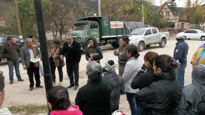 Diez familias rodeínas ya tienen soluciones habitacionales tras el alud