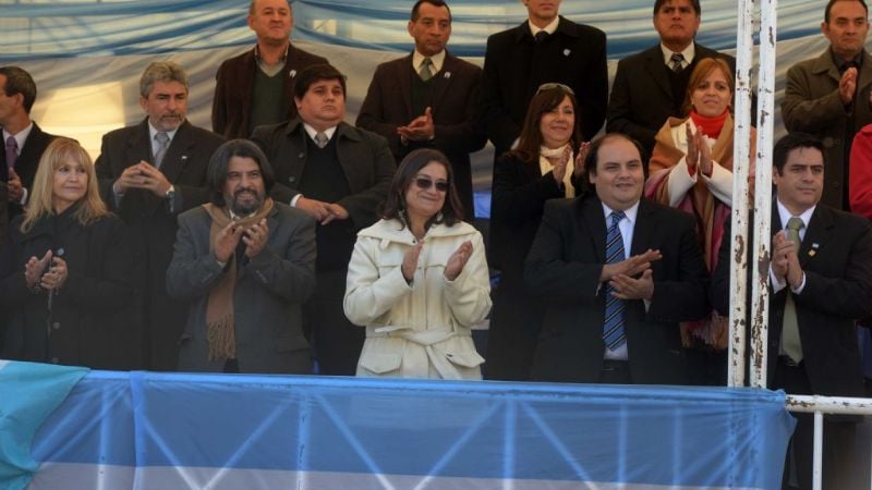 Colorido acto por el 25 de Mayo