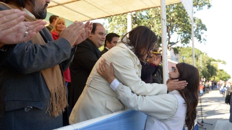 Colorido acto por el 25 de Mayo