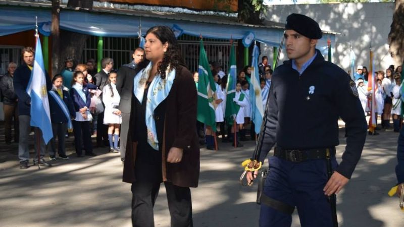 Imponente acto para recordar la Gesta de Mayo en Valle Viejo