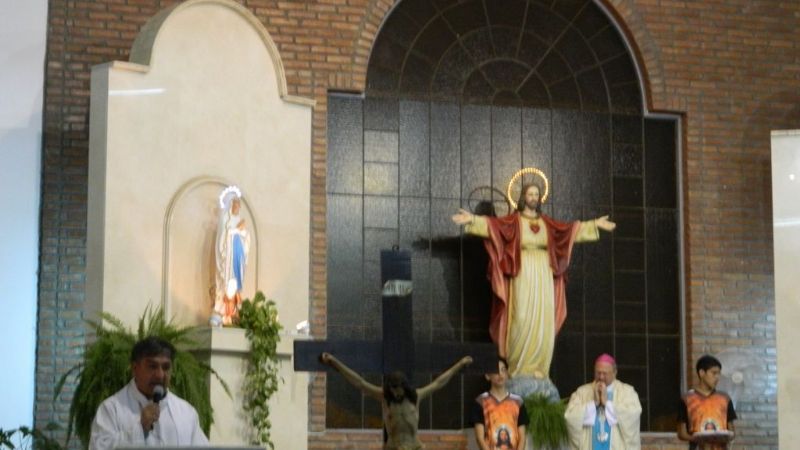 El Obispo finalizó la primera visita pastoral del año