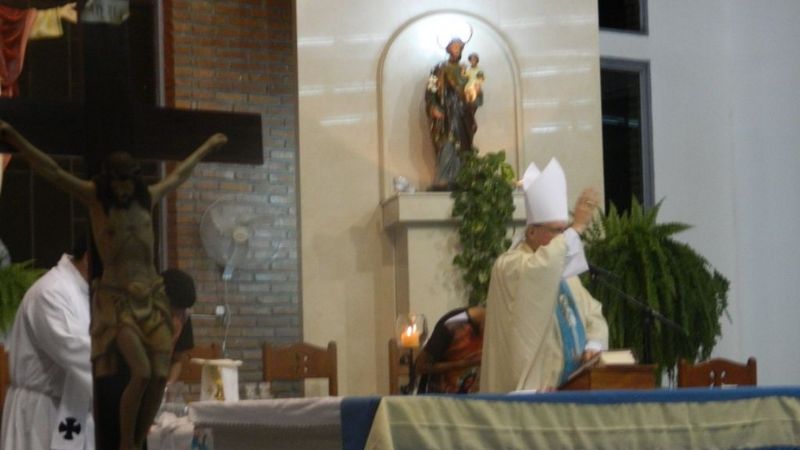 El Obispo finalizó la primera visita pastoral del año