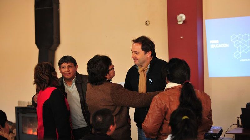 Mera recorrió Santa María