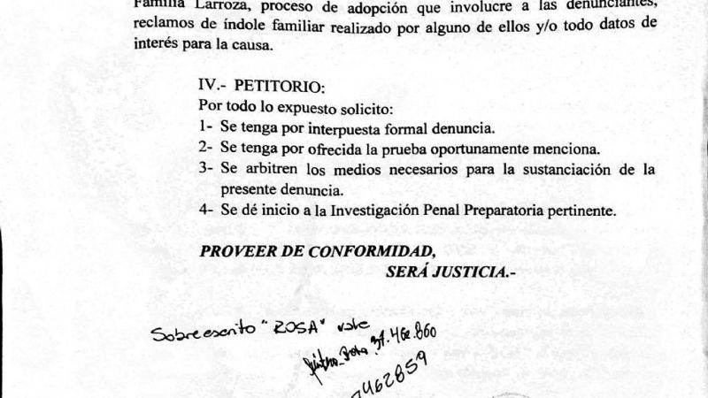 Denuncian a ex intendenta y ex ministro por trata