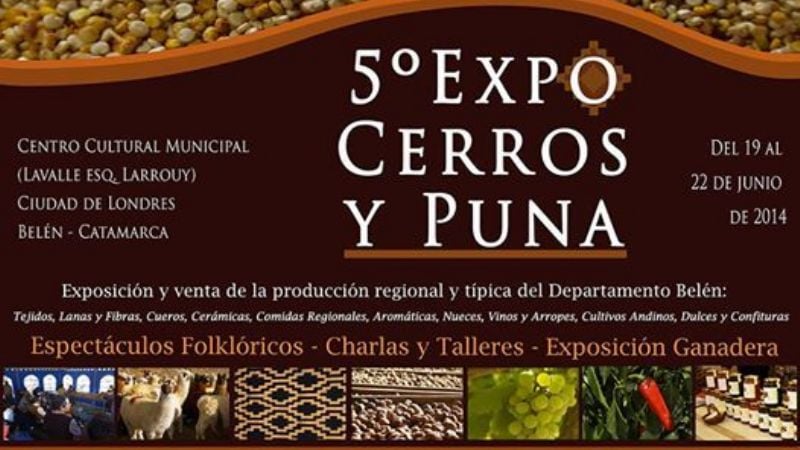 Expo Cerros y Puna 2014: Un espacio de consolidación e integración regional