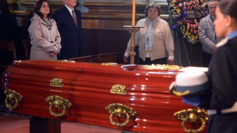 La Gobernadora participó de las exequias del Obispo Emérito