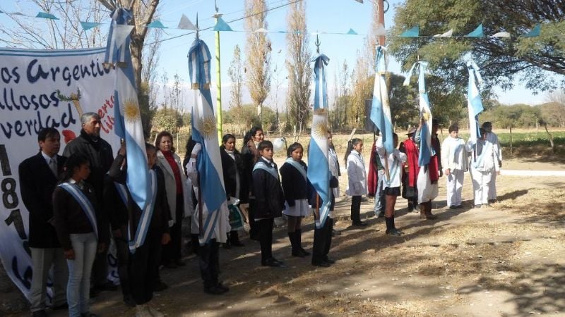 Festejos del 25 de mayo en Palo Seco