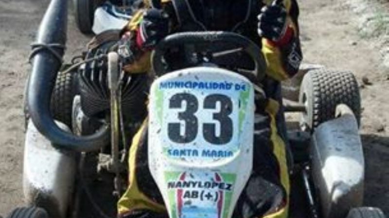 Piloto santamariano marcha primero en el campeonato de karting en Tucumán