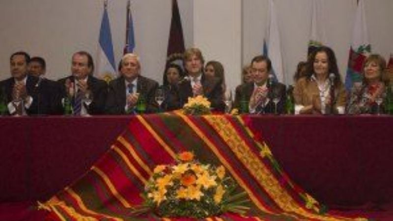 Boudou cerró encuentro de legisladores del NOA