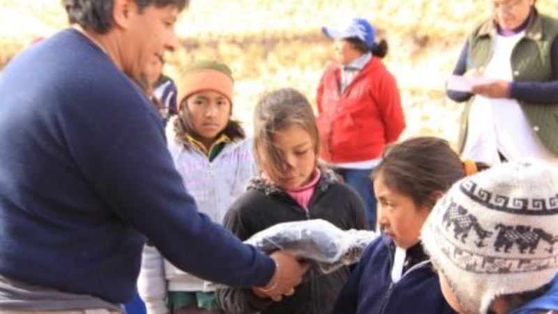 Andersch subió a lo más alto para dar respuestas a la gente