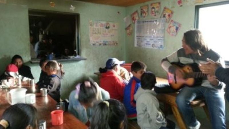 Andersch subió a lo más alto para dar respuestas a la gente