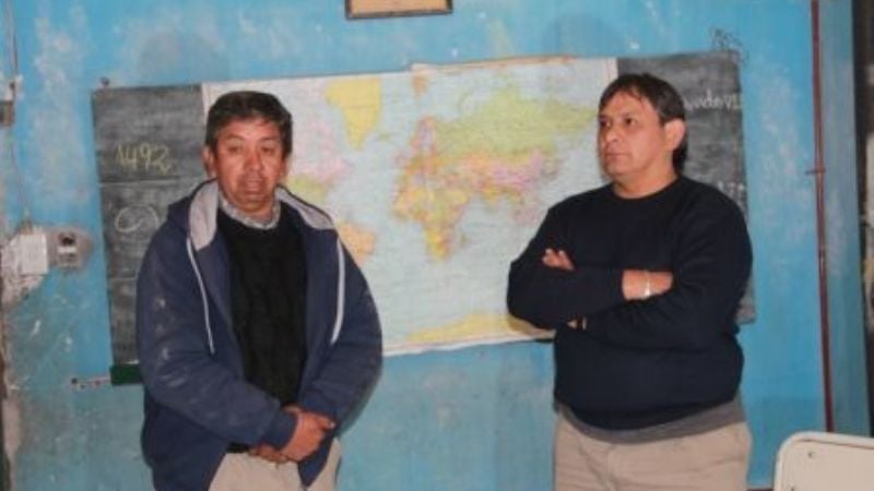 Andersch subió a lo más alto para dar respuestas a la gente